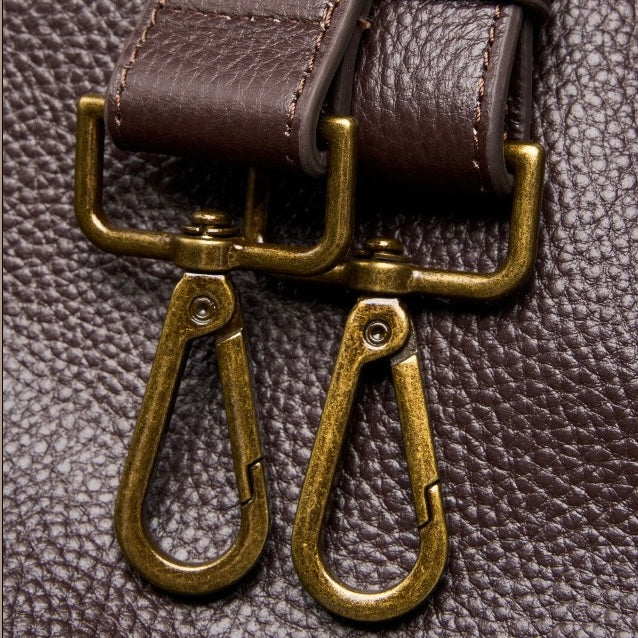 Lysiana | Retro Genuine Leather Minimalist Tote