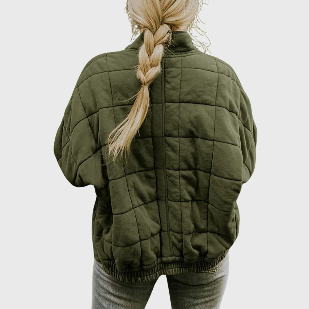 Josiane | Oversized Quilted Jacket with Elegant Finish