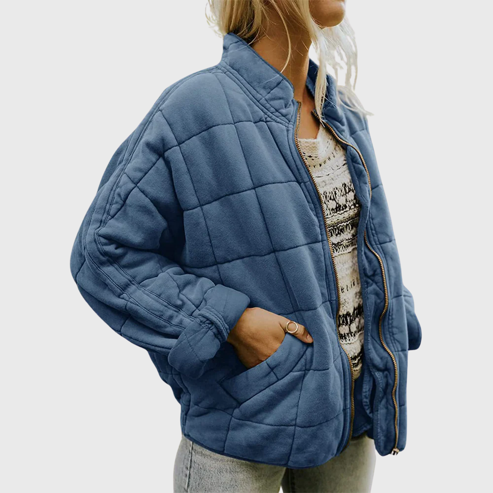 Josiane | Oversized Quilted Jacket with Elegant Finish