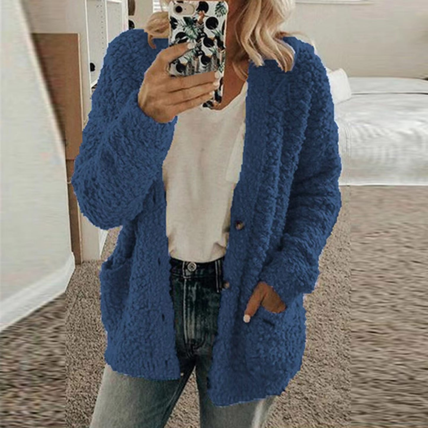 WoolAura™ | Oversized Cardigan Jacket