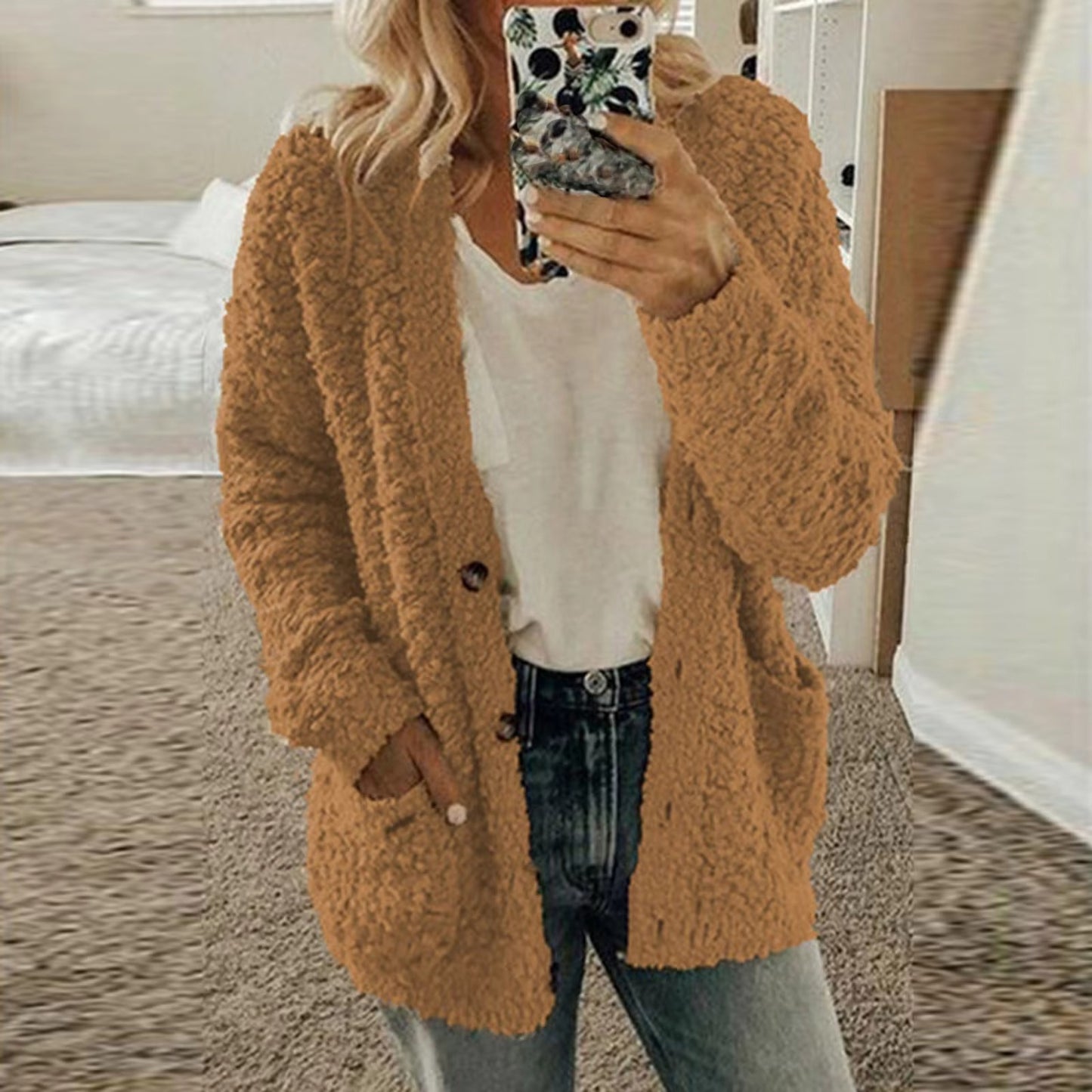 WoolAura™ | Oversized Cardigan Jacket