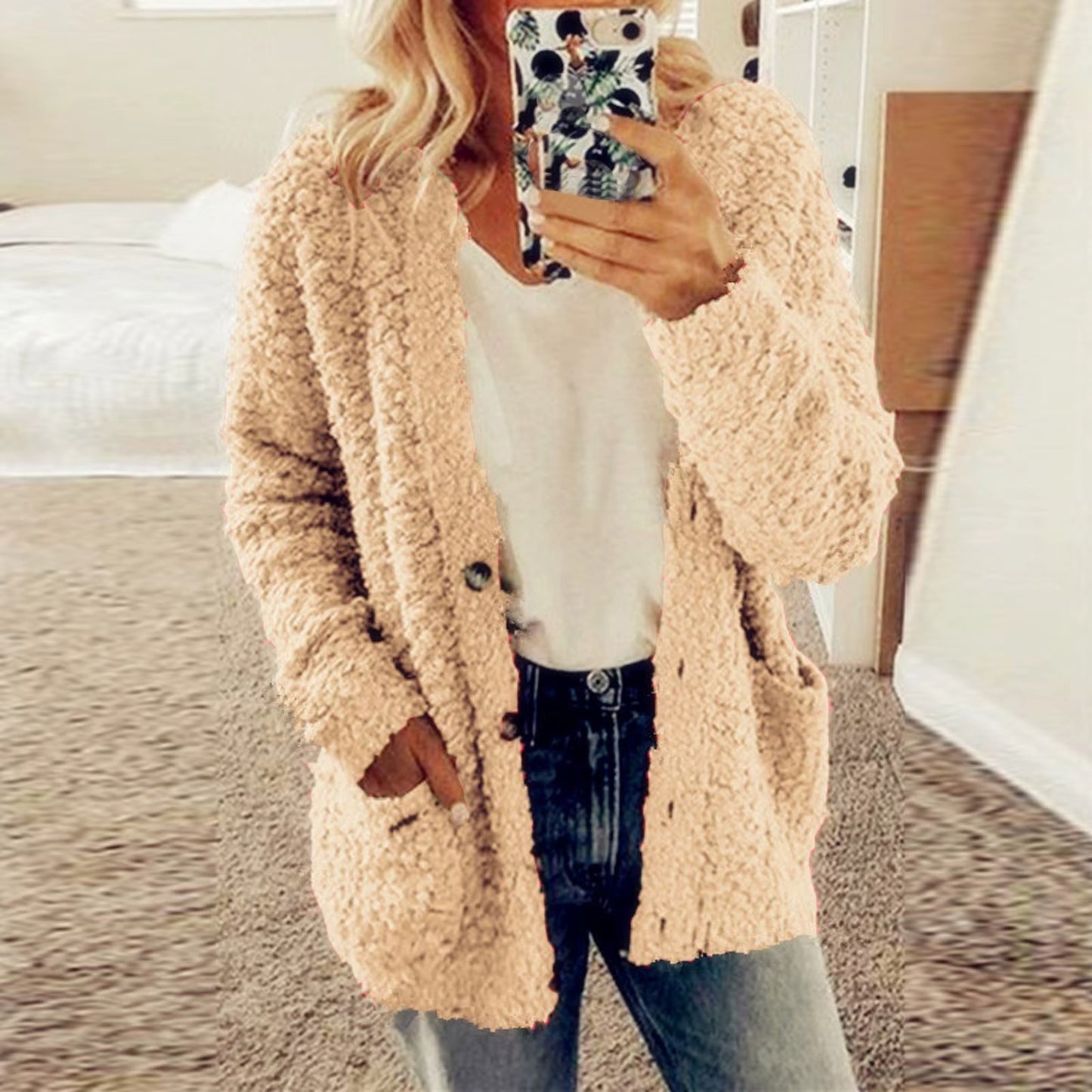 WoolAura™ | Oversized Cardigan Jacket