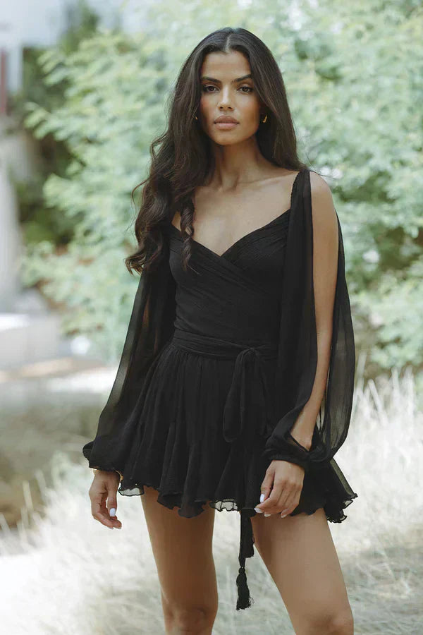 Layla | Chic Balloon-Sleeve Mini