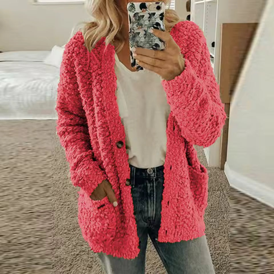 WoolAura™ | Oversized Cardigan Jacket