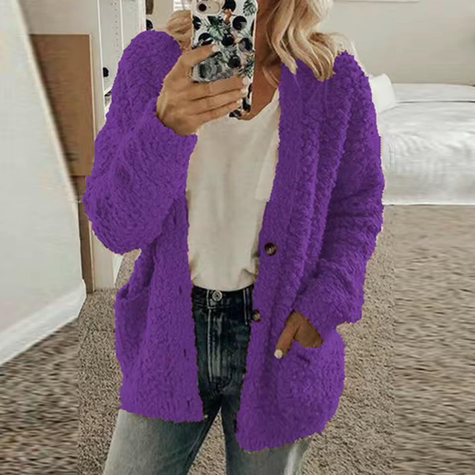 WoolAura™ | Oversized Cardigan Jacket