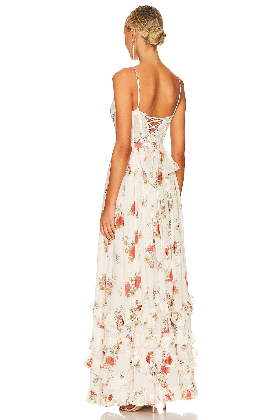 Sonia | Romantic Floral Midi Dress