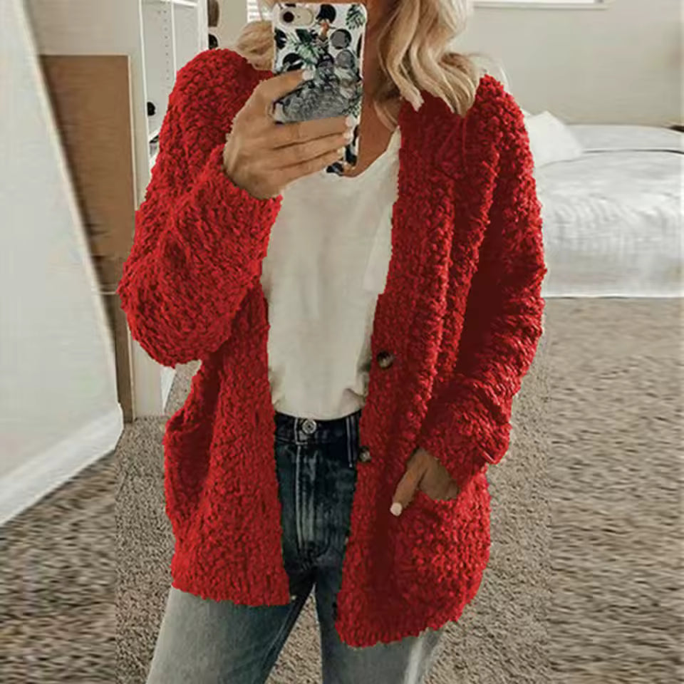 WoolAura™ | Oversized Cardigan Jacket
