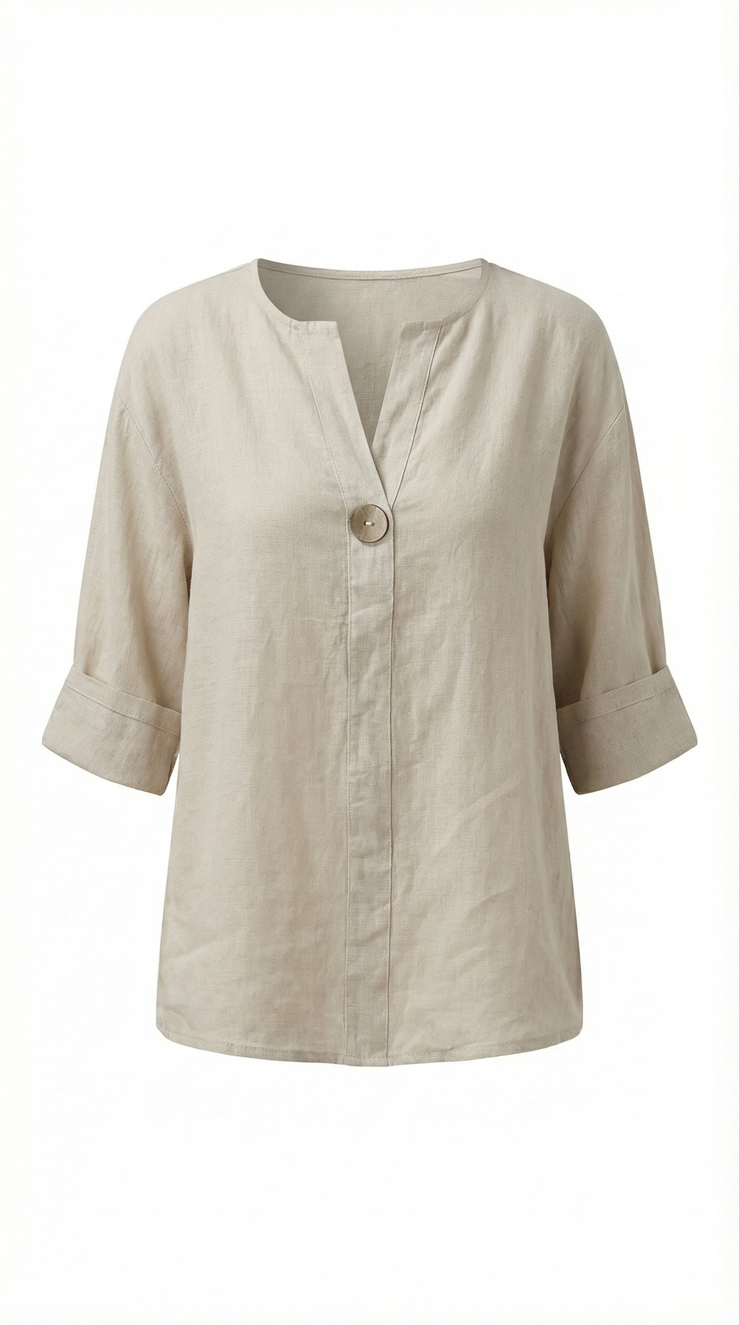 Zamma | Relaxed V-Neck Top