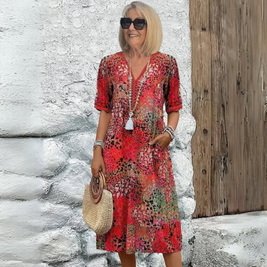 the Lysiana Mid Length Dress