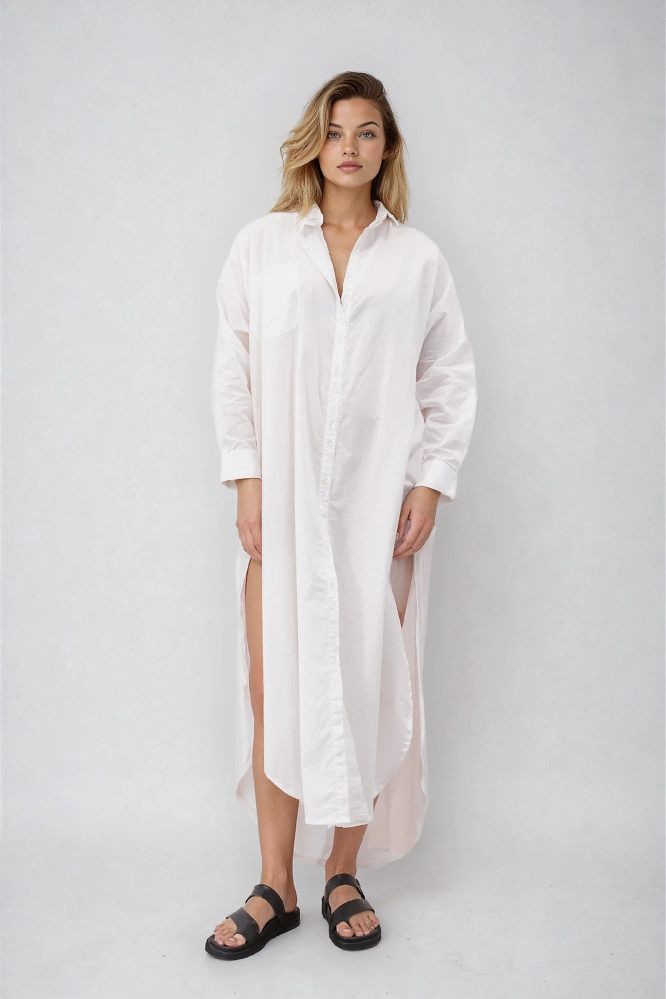 Santorini Shirt Dress