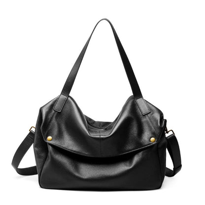 Lysiana | Retro Genuine Leather Minimalist Tote