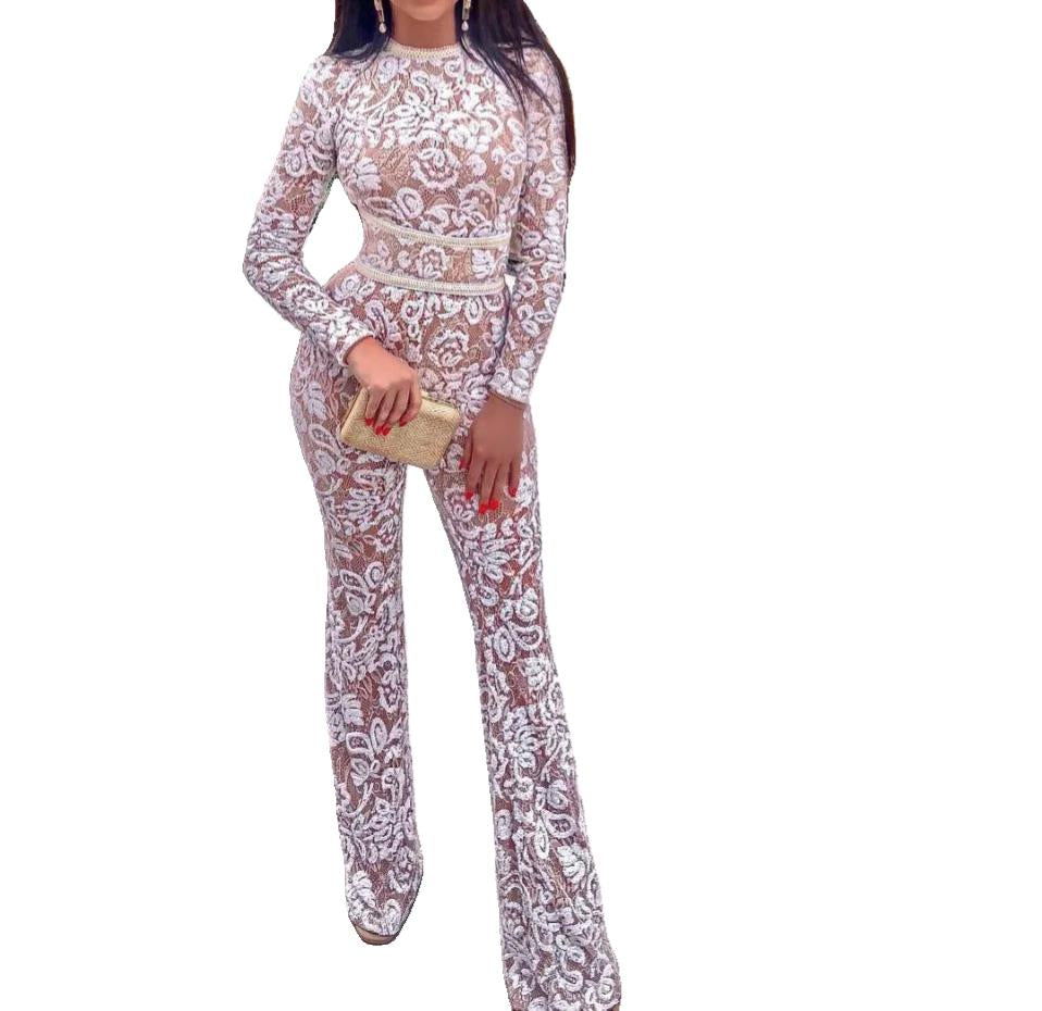 Lucia | Luxe Lace Jumpsuit