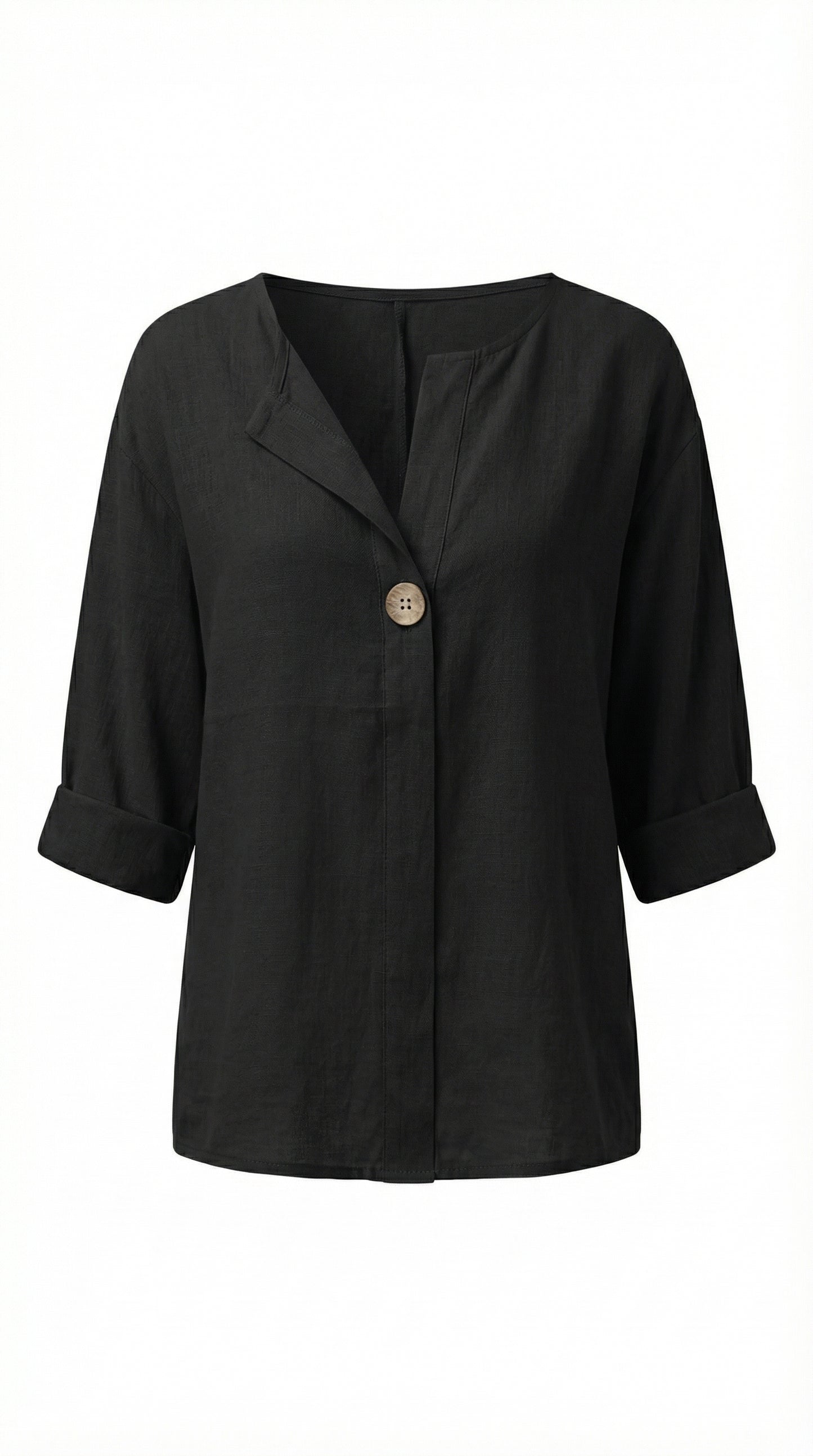 Zamma | Relaxed V-Neck Top