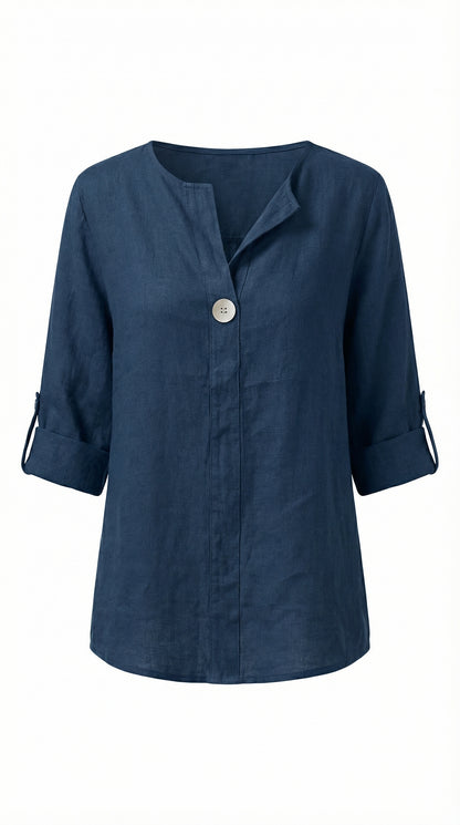 Zamma | Relaxed V-Neck Top