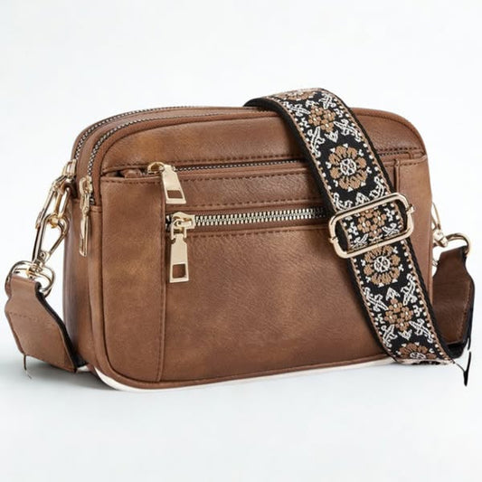 Camilla™ Refined Leather Shoulder Bag