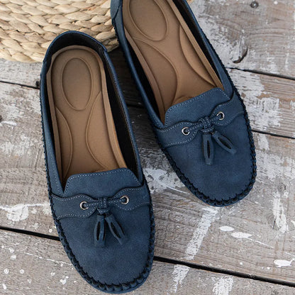Reagan - Classic Bow Loafers