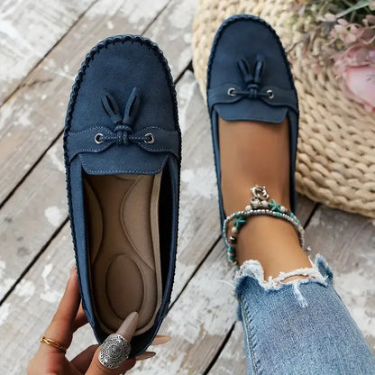 Reagan - Classic Bow Loafers