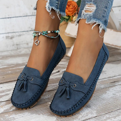 Reagan - Classic Bow Loafers