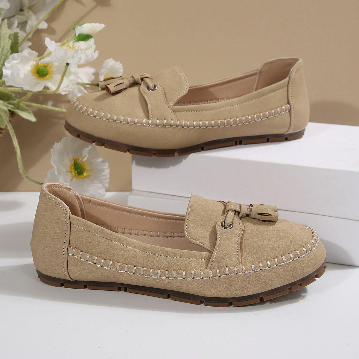 Reagan - Classic Bow Loafers