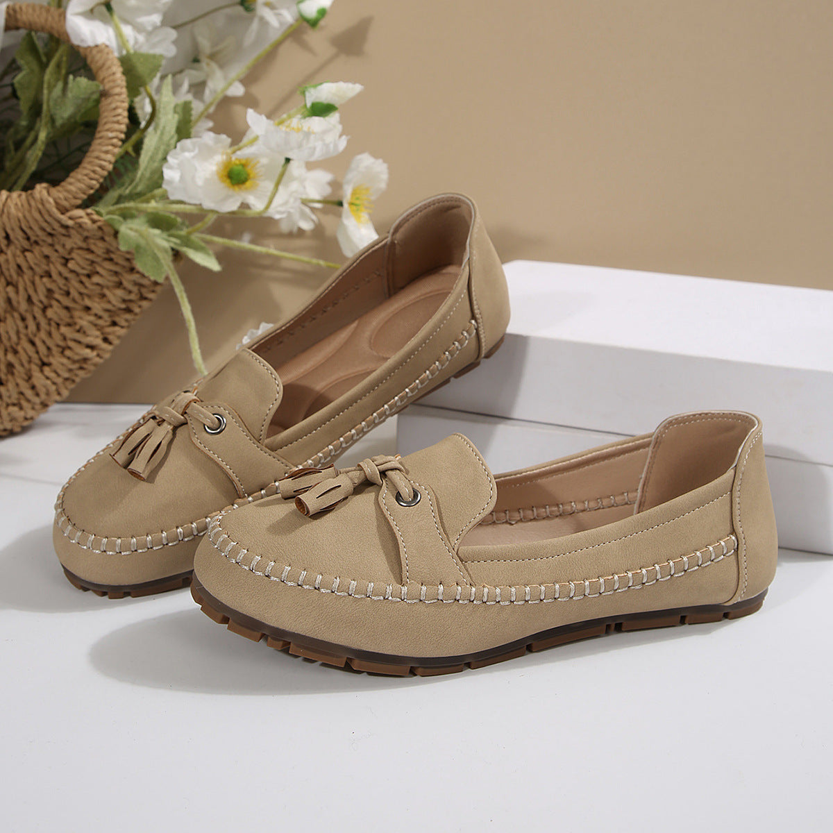 Reagan - Classic Bow Loafers